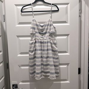 En Crème Cut Out Dress